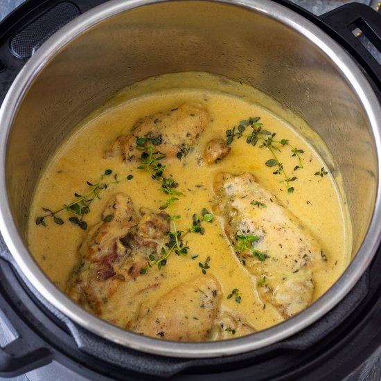 instant pot honey mustard chicken