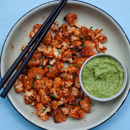 Sweet ‘n Spicy Cauliflower Bites