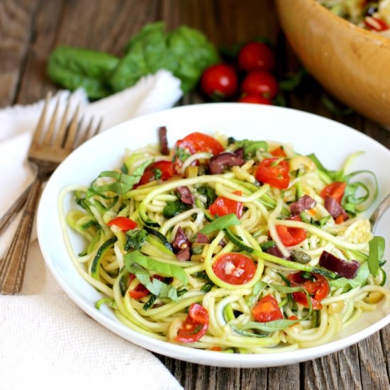 Zucchini Noodle Salad