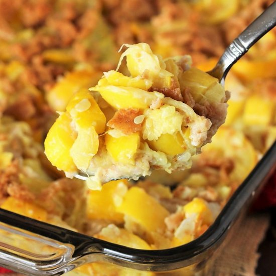 Mashed Summer Squash Casserole