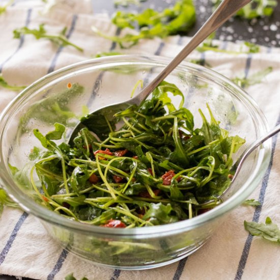 Honey-Lemon Arugula Salad