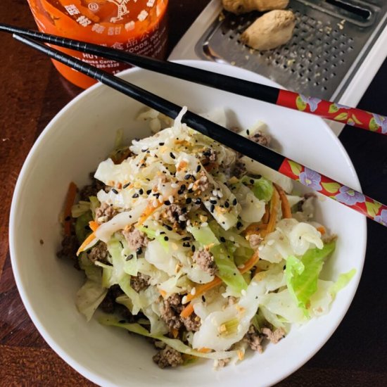 Egg Roll in a Bowl