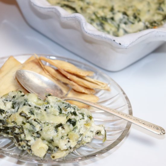 Spinach and Hearts of Palm Dip