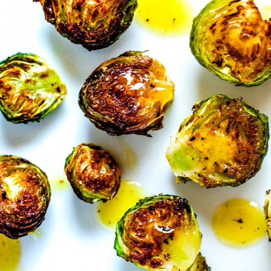 Maple & Mustard Brussel Sprouts