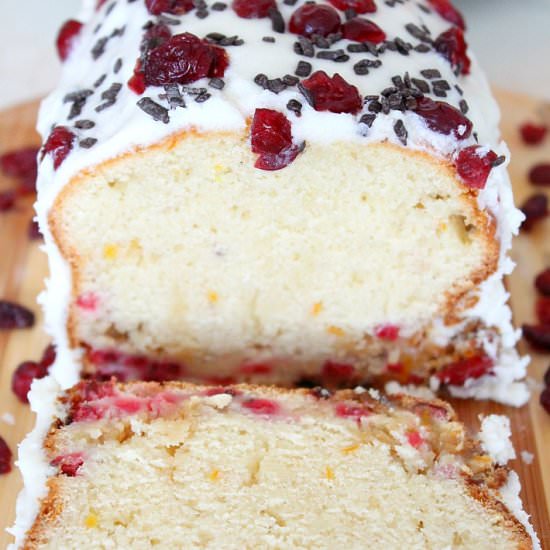 Cranberry Pound Cake