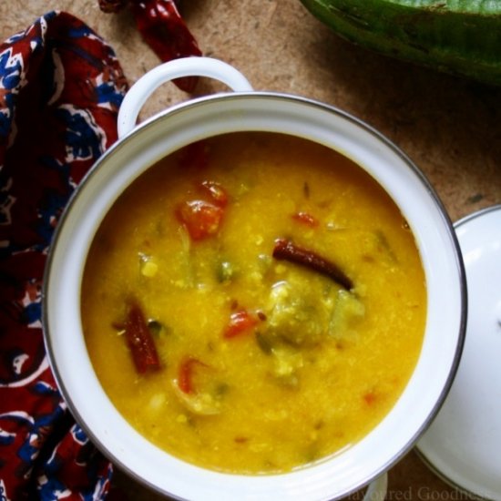 Ridge Gourd Dal Recipe | Turai Dal