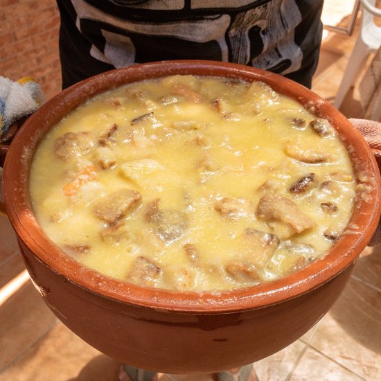 Corn with Seafood (Xarém)