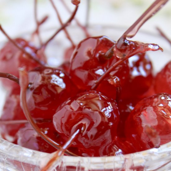 homemade candy maraschino cherries