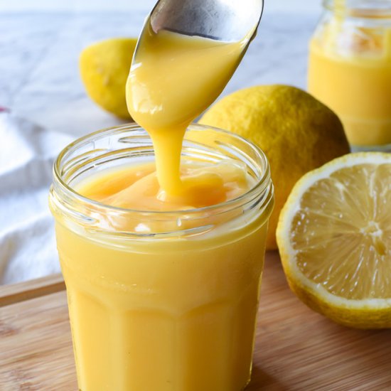 Homemade lemon curd is easy to make