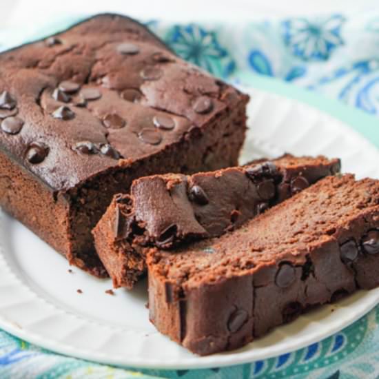 Low Carb Chocolate Zucchini Bread