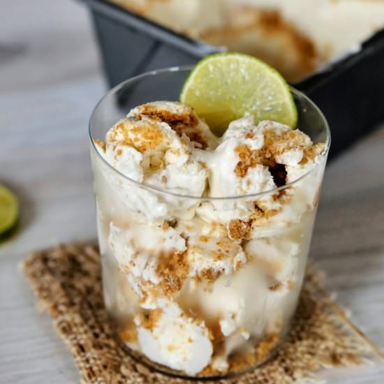 NO CHURN Key Lime Pie Ice Cream