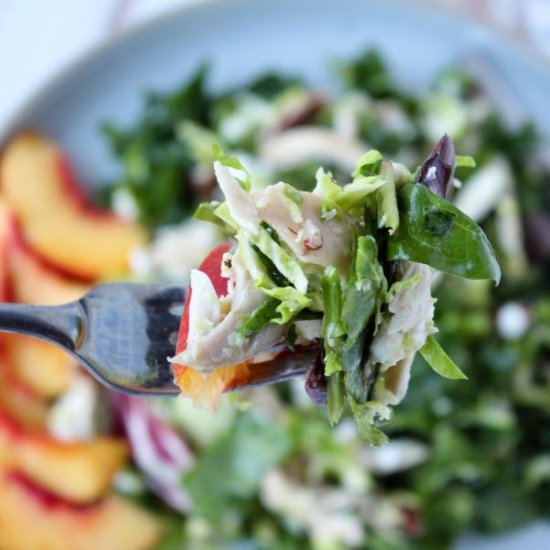 Peach Pecan Salad