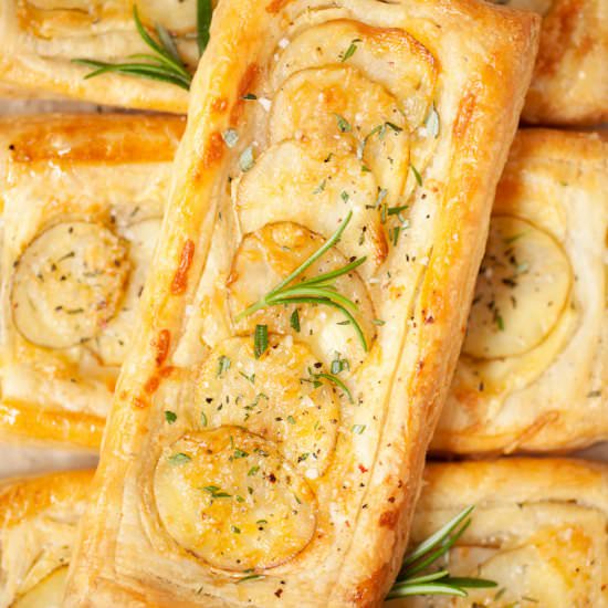 Brie & Potato Tarts