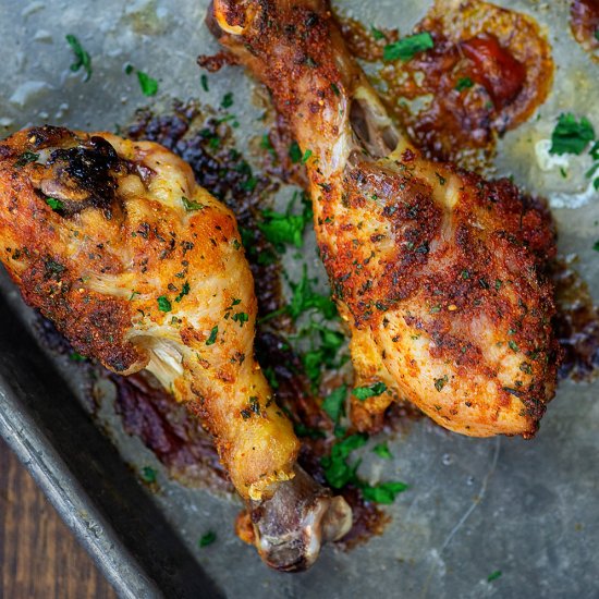 BAKED CHICKEN DRUMSTICKS