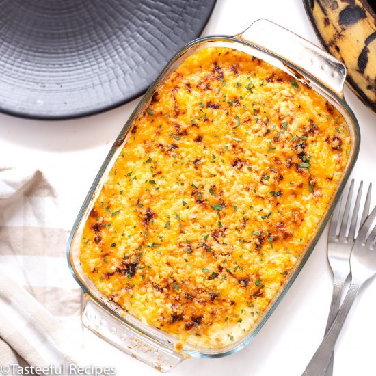 Caribbean Plantain Gratin