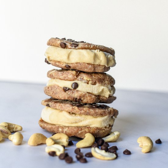 Plant-Based Icecream Sandwiches