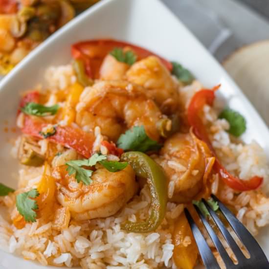 Beer Stewed Shrimp