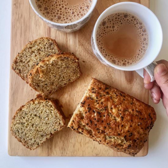 Banana Bread with Nigella Seeds