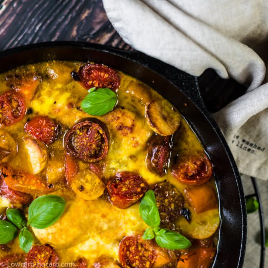 Tomato Mozzarella Baked Chicken