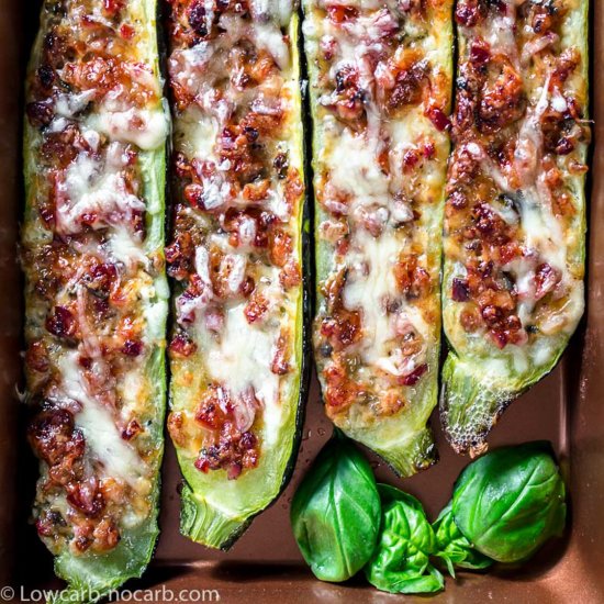 Keto Zucchini Boat