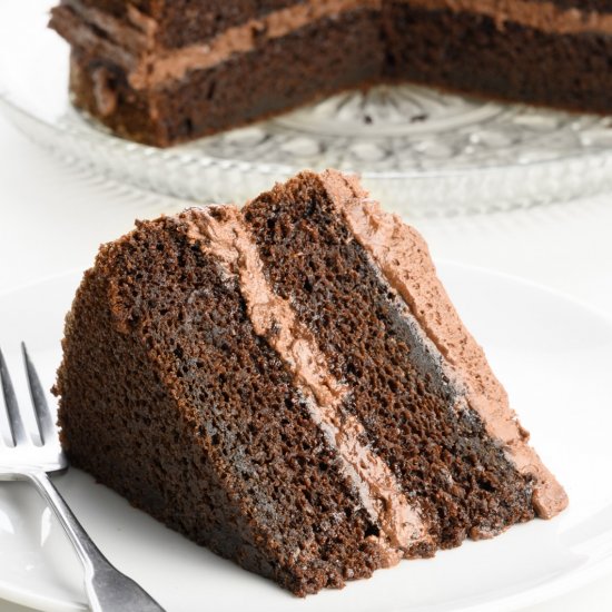 Ultimate Moist Vegan Chocolate Cake