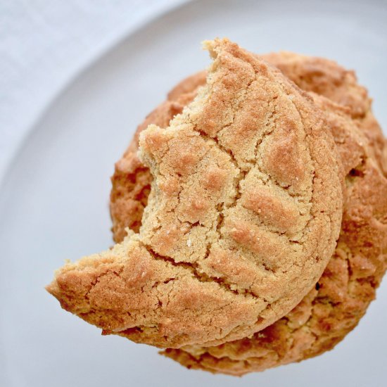 Crunchy Peanut Butter Cookies