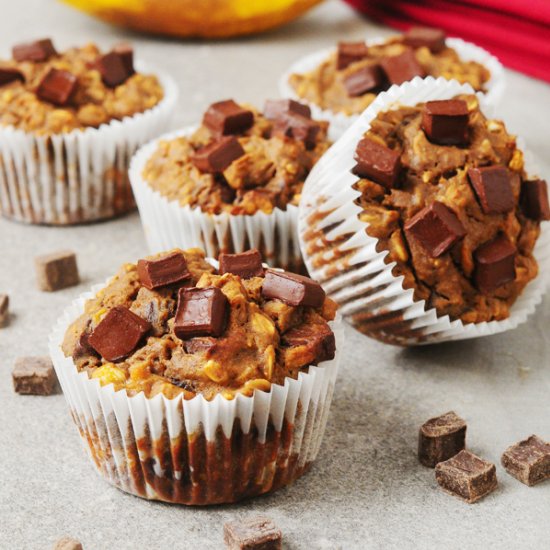 High Protein Chocolate Chunk Muffin