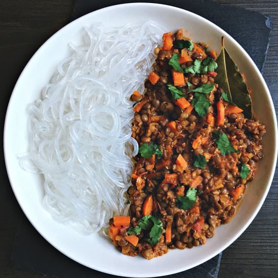 Quick Vegan Lentil Stew