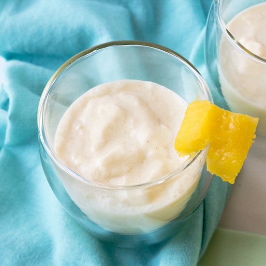 Frozen Piña Colada Smoothie