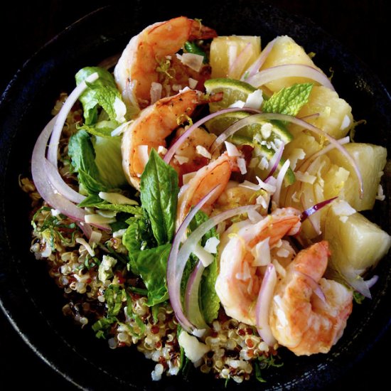 Tropical Quinoa Salad Bowl