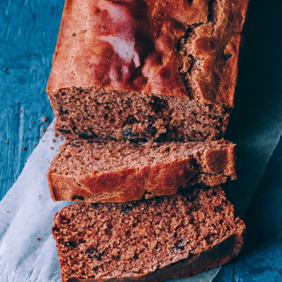 Gluten-Free Cinnamon Raisin Bread