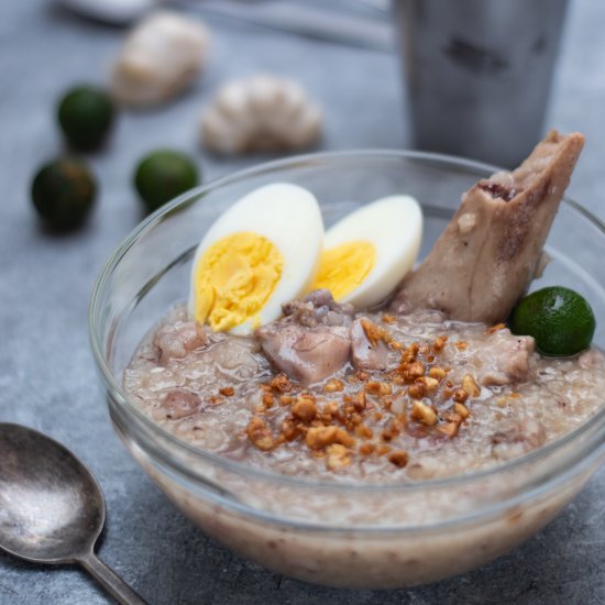 Pressure Cooked Arroz Caldo