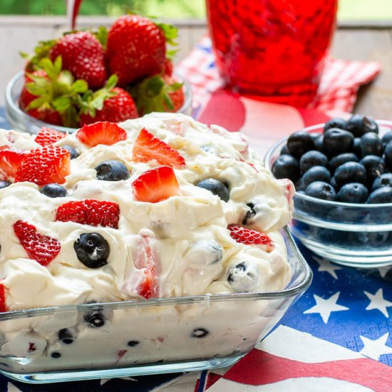 Berry Cheesecake Salad