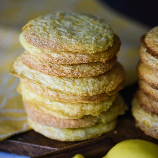 Soft and Chewy Lemon Cookies