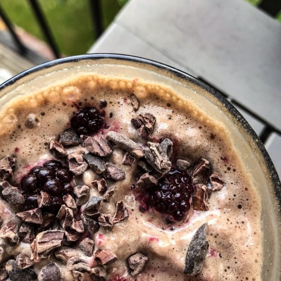 Protein hazelnut cocoa smoothie