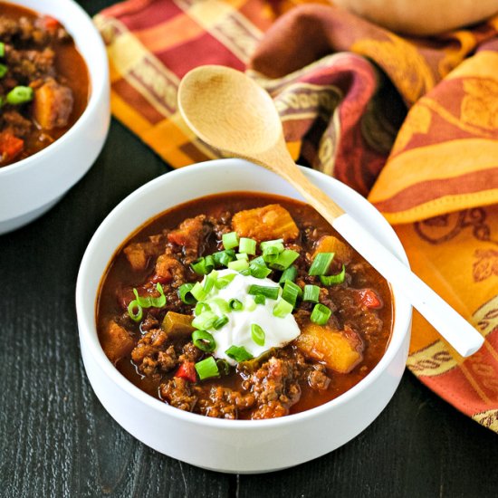 Butternut Squash Chili (Whole30)