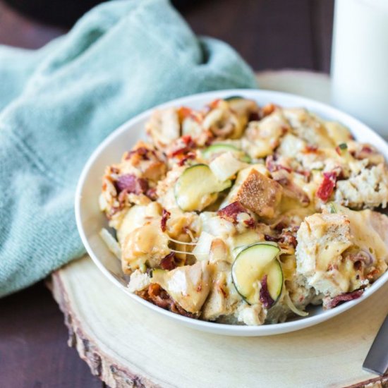 Muffin Breakfast Casserole