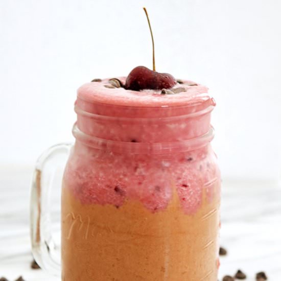 Vegan Chocolate Cherry Shake