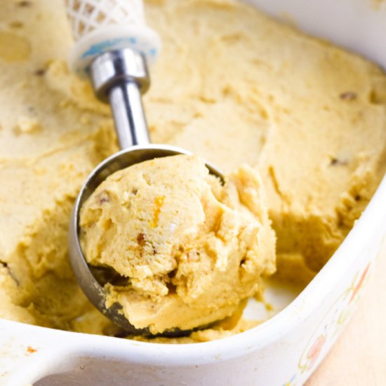 No Churn Pumpkin Spice Ice Cream