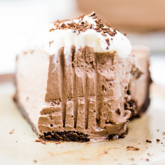 Keto French Silk Pie