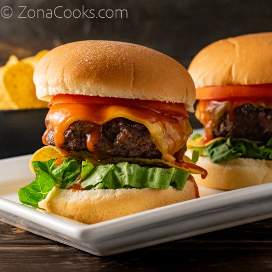 Grilled Taco Burgers