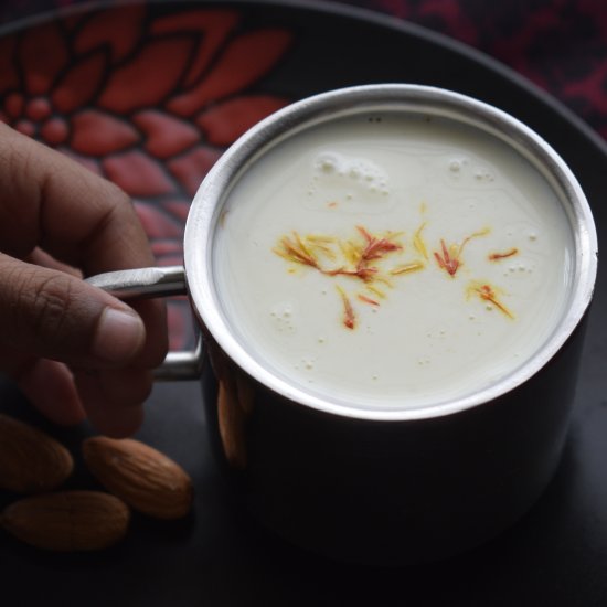 Almond milk (Badam milk)