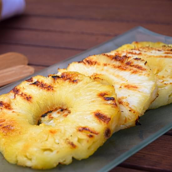 How to Grill Pineapple Slices