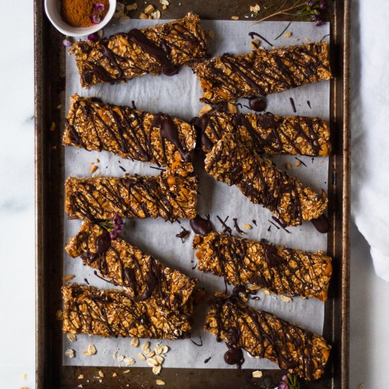 Healthy Homemade Granola bars