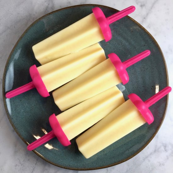 Vanilla Pudding Pops