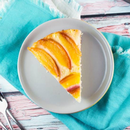 Nectarine Upside-Down Cake