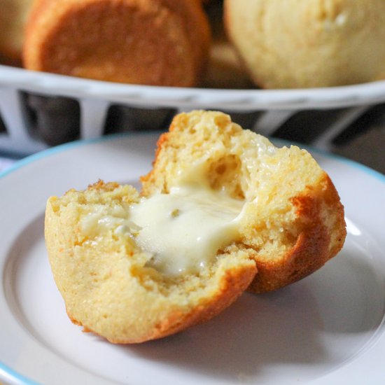 Pepper Jack Corn Muffins