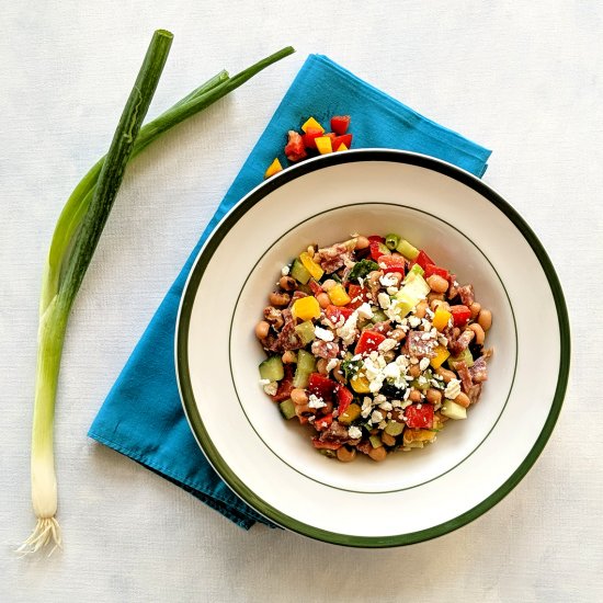 Easy Black-Eyed Peas Salad