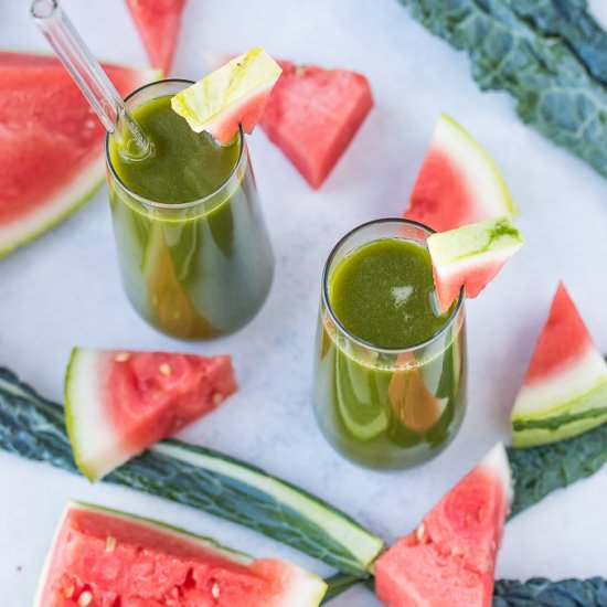 Watermelon & Kale Juice