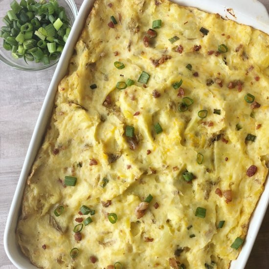 Loaded Twice Baked Potato Casserole